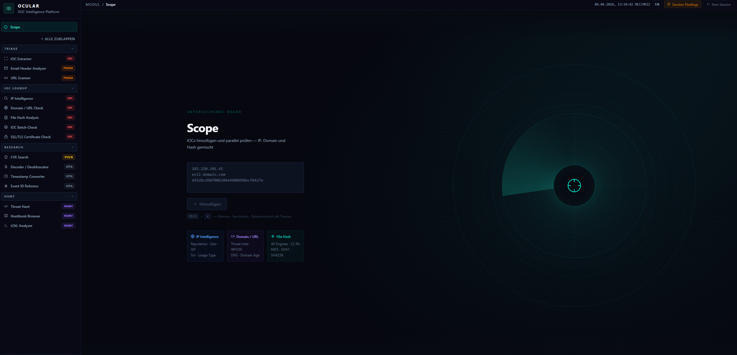 Ocular Scope — IOC Investigation
